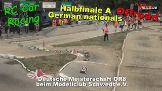 Semifinal A - German nationals nitro 1/8 buggy 2022 -  great fight at Modellclub Schwedt