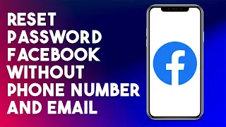 How To Reset Facebook Password Without Phone Number And Email (NEW METHOD)