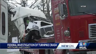 Pennnsylvania Turnpike crash: NTSB releases new video from crash scene