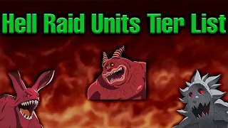 Hell Demon units tier list. (7 deadly sins grand cross)