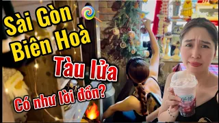 Du lịch Việt Nam 🇻🇳| Du lịch trong ngày từ Sài Gòn đi Biên Hoà bằng tàu hoả| Review nhanh