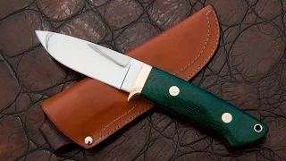 How to make a Loveless Drop Point Hunter Knife