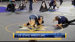 High school wrestlers place at CIF State Championships