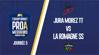 PRO A MESSIEURS | J5 | JURA MOREZ TT - LA ROMAGNE SS