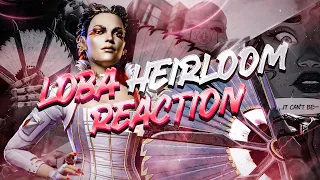 #1 LOBA REACTS TO NEW LOBA HEIRLOOM EVENT (BEST HEIRLOOM EVER)