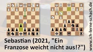 Zuschauer-Partie: Sebastian (2021, "Ein Franzose weicht nicht aus!?")