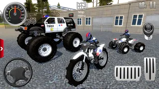 Offroad Outlaws - US Police Car, Quad Bike and Motorbike Extreme Off-Road #3 - Android ios Gameplay