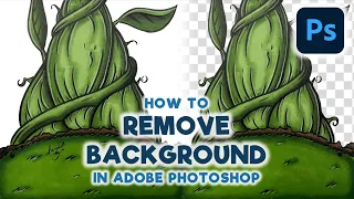 How to Remove Backgrounds in Adobe Photoshop | #cadillacartoonz