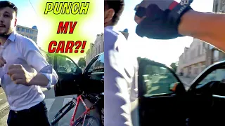 Don't TOUCH my CAR! - Angry Man THROWS Fists - NO LIFE Like the BIKE LIFE! [Ep.#207]