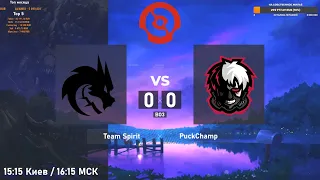 Team Spirit vs. PuckChamp - DPC EEU 2021/2022 Tour 1: Regional Finals | BO3 @4liver