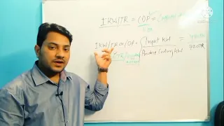 What is Ikw/Tr in chiller and how we can calculate it.