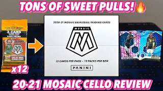 ONE OF THE BEST RETAIL SETS!🔥 | 2020-21 Panini Mosaic Basketball Retail Multi-Pack Cello Box Review