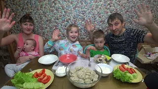 МУКБАНГ ПЕЛЬМЕНИ НА УЖИН | MUKBANG DUMPLINGS FOR DINNER #mukbang #мукбанг