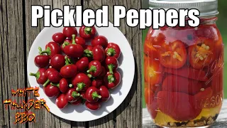 home Pickled Hot Cherry Peppers