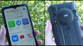 Смартфон AGM H5 Pro. Примеры фото и видео и работа RGB подсветки и динамика