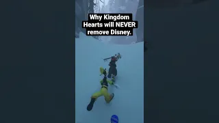 Why Kingdom Hearts Will NEVER Remove Disney.