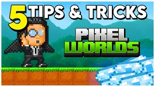 5 TIPS AND TRICKS FOR NEW & OLD PLAYERS! | Pixel Worlds 2024