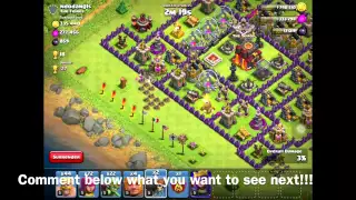 Clash Of Clans | Best Farming Strategy For TH9, TH8 and TH7!