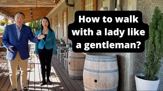 How to walk with a lady like a gentleman? | APWASI | Etiquette | Dr. Clinton Lee