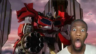 OPTIMUS GOT BIG! | Transformers: Prime | S03 E04 | Beast Hunters REACTION