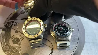 Vostok Komandirskie K-35 Automatic 24-hours  35083A / 35085A