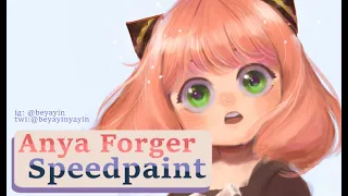 Anya Forger Speedpaint | Digital Painting