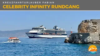 Die Highlights der Celebrity Infinity im Rundgang - Ein Klassiker der Flotte mit Charme!