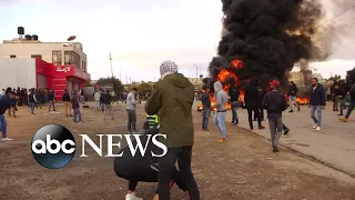 Violent protests erupt in Middle East after Trump declaration