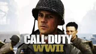 CALL OF DUTY: WW2 All Cutscenes (Game Movie) 1080p HD