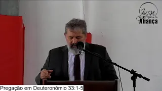 Pregação em Deuteronômio 33:1-5 - Pr. Paulo Brasil - IPA