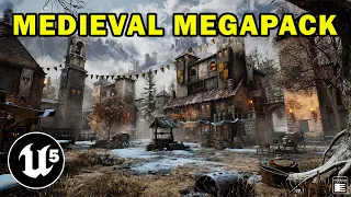 Unreal Engine 5 - Medieval Village Megapack (REVIEW)