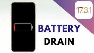 How to Fix Battery Drain on iOS 17.3.1