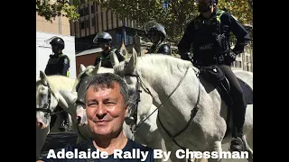Rally For Peace By Chessman | Adelaide Rally 24th March 2024 | Warning: This Is Not A Chess Video