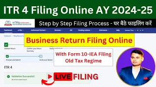 File ITR (ITR-4 : Business Return) for AY 2024-25 | Income Tax Return filing AY 2024-25