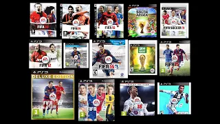 FIFA PS3 - TODOS LOS FIFAS QUE SALIERON PARA PS3 + DIFERENTES PARTIDOS - DIFERENTES COMENTARISTAS