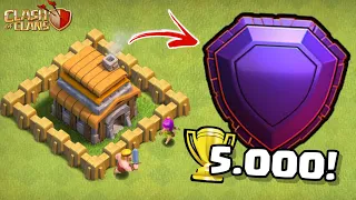 The story of the first player IN LEGENDS with a Townhall 5!