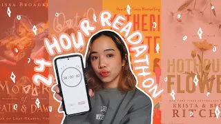 how much can i read in 24 hours?? 💤🤩👀 so many good books!! *spoiler free reading vlog*
