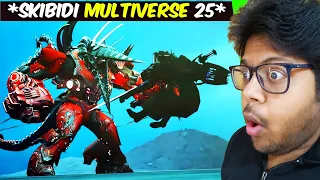 Titan DrillMan is Villan now? SKIBIDI TOILET MULTIVERSE Reaction (22 to 25)