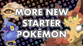 Creating MORE New Starter Pokémon! | Croneo Region