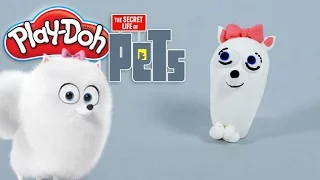 Play Doh The Secret Life Of Pets How To Make Gidget Funny 3D Plasticine Creation 2016