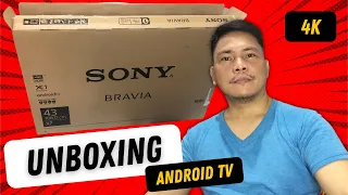 43" SONY BRAVIA ANDROID TV UNBOXING | HERMANY SAMSON