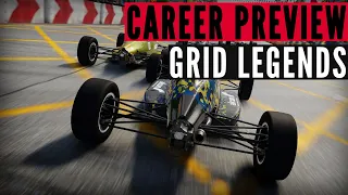 I played the Grid Legends PREVIEW career