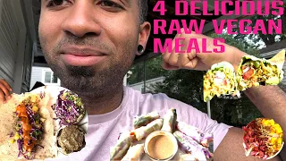 4 Delicious Raw Vegan Meals