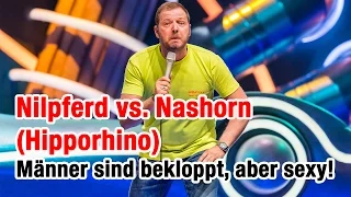 Nilpferd vs. Nashorn (Hipporhino) | Mario Barth - Männer sind bekloppt, aber sexy!