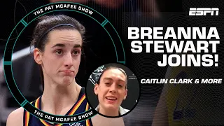 Breanna Stewart on defending Caitlin Clark, WNBA talent & new Unrivaled league | The Pat McAfee Show