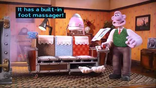 DFS Advert Wallace & Gromit The Great Sofa Caper