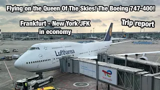 TripReport: Lufthansa (Economy) | Frankfurt - New York JFK | Boeing 747-400