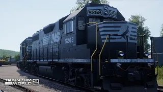 Train Sim World 2 Introduction GP38-2 In Norfolk Southern Livery Horseshoe Curve DLC