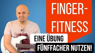 Gitarre Fingertraining - Gitarrenunterricht Übungen - Technik üben Gitarre