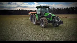 Nawozy 2019 🚜 DEUTZ-FAHR 5115.4G AMAZONE ZA-V 1700 Profis Tronic GPS